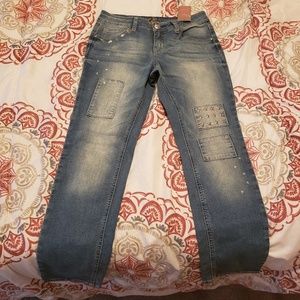 Justice super skinny jeans